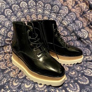 Public Desire Platform cork and foam shoes